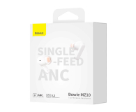 Baseus Bowie MZ10 True Wireless Earphones White - 1193708 - zdjęcie 5